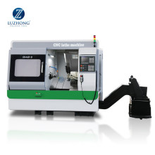CK46D-8 slant bed cnc lathe with c-axis y-axis mesin bubut mini